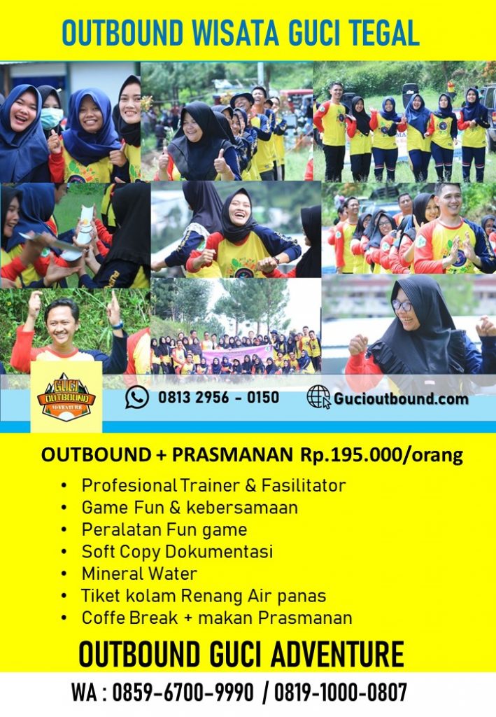 paket Outbound Guci Tegal